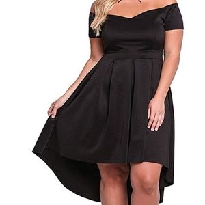 Off the shoulder dress